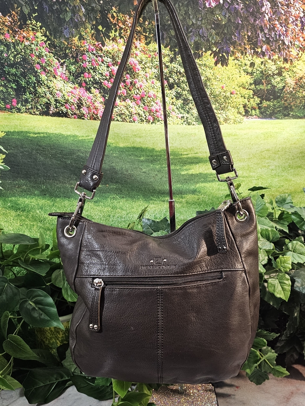 Stone Mountain shoulder bag